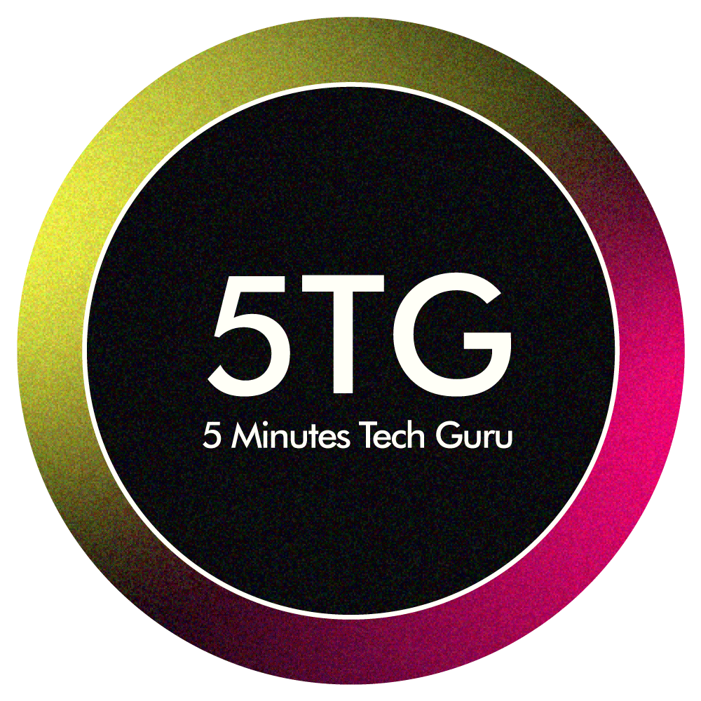 5 Minutes Tech Guru Logo